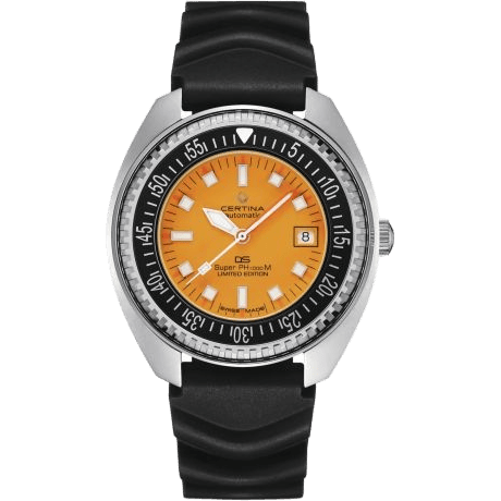 DS Super PH1000M Stainless Steel / Orange / Rubber