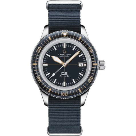 DS PH200M Stainless Steel / Blue / NATO
