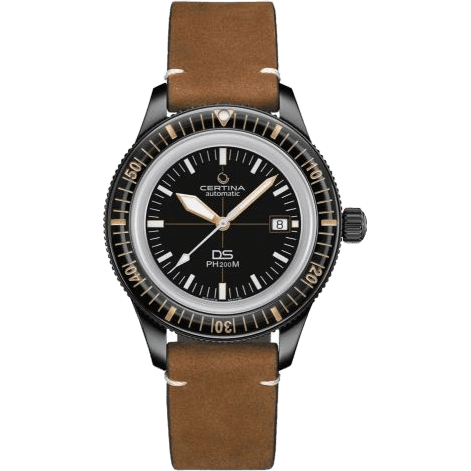 DS PH200M PVD / Black / Calf