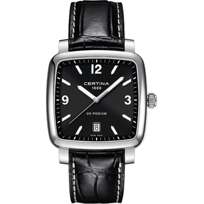 Certina DS Podium Square Black C0255101605700