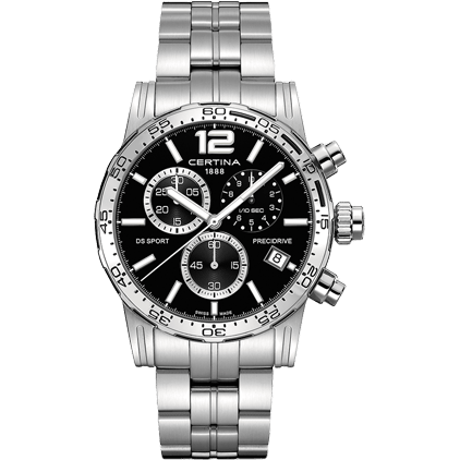 DS Sport Chrono Stainless Bezel