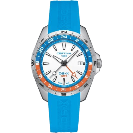 DS-X GMT Stainless Steel / White / Rubber