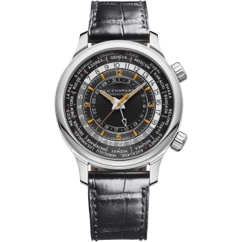 L.U.C Time Traveler One Stainless Steel / Black