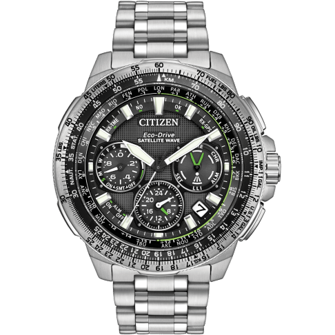 Navihawk GPS Stainless Steel / Black / Bracelet