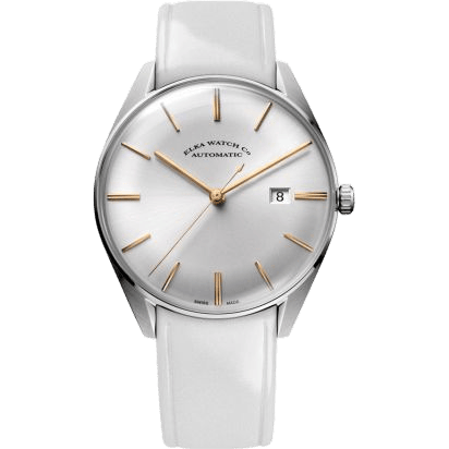 D-Series Stainless Steel / Silver / Leather