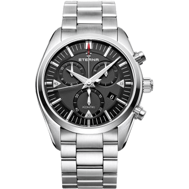 KonTiki Quartz Chronograph Black / Bracelet