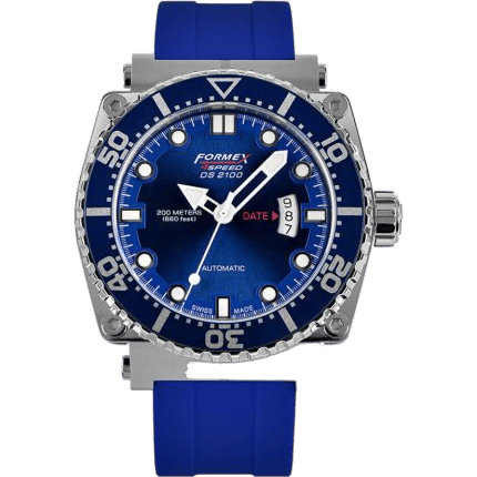 Formex Diver Automatic Blue / Rubber 2100.1.7030.940