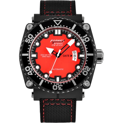 Diver Automatic Red / Calf