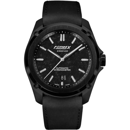 Essence Leggera Automatic Chronometer Forged Carbon / Calf