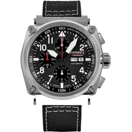 Pilot Automatic Chronograph Black / Calf