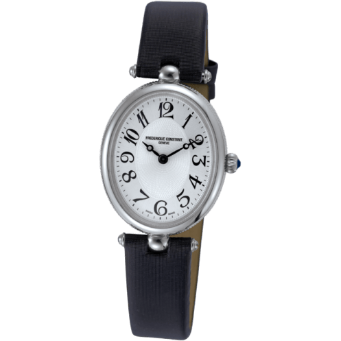 Art Deco Oval Stainless Steel / Silver