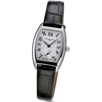 Art Deco Tonneau Small Second Stainless Steel / Silver