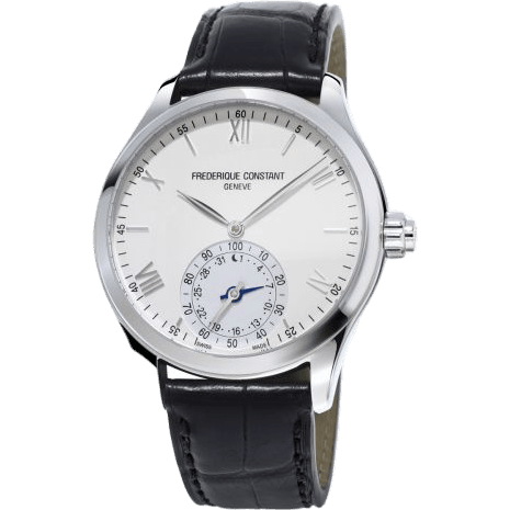 Frederique Constant Horological Smartwatch Silver Dial / Strap FC-285S5B6