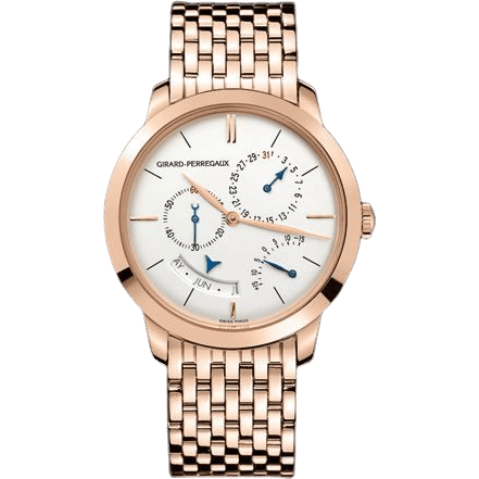 1966 Annual Calendar Equation of Time Pink Gold Bracelet