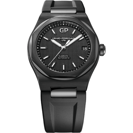 Laureato 42 Automatic Ceramic / Black / Rubber