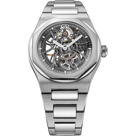 Laureato 42 Automatic Skeleton Stainless Steel / Bracelet