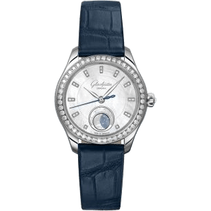 Glashütte Original Lady Serenade Luna Stainless Steel - Diamond / MOP 1-35-14-02-12-04