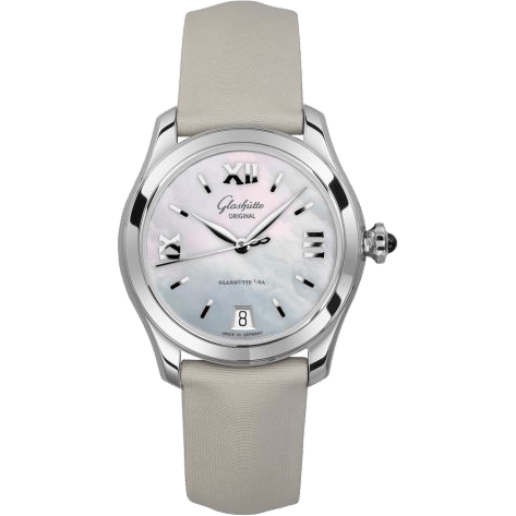 Glashütte Original Lady Serenade Stainless Steel / MOP / Satin - Pin 1-39-22-08-02-44