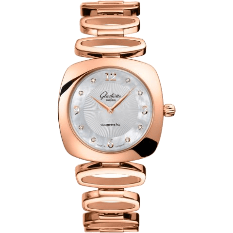 Glashütte Original Pavonina Red Gold / MOP / Bracelet 1-03-02-04-05-14