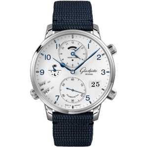 Senator Cosmopolite Stainless Steel / Silver-Arabic / Synthetic