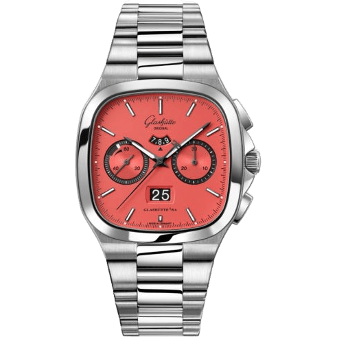 Glashütte Original Seventies Chronograph Panorama Date Watermelon 1-37-02-17-02-70