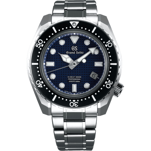 Automatic Hi-Beat 36000 Professional 600 m Diver's Titanium / Blue / Bracelet / Limited Edition