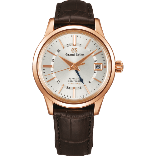 Automatic Hi Beat 36000 GMT Special Pink Gold / Silver / Strap
