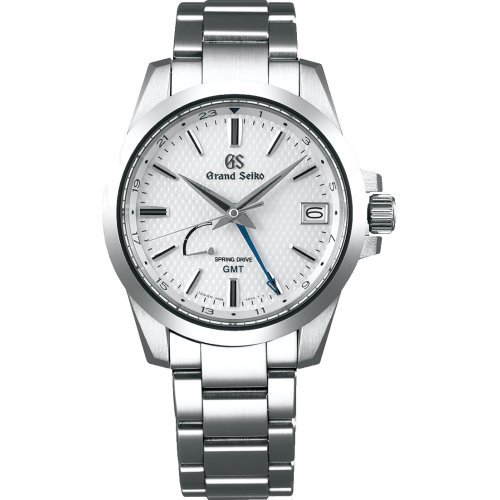 Spring Drive GMT Stainless Steel / White / Bracelet