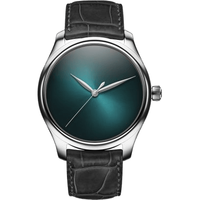 Endeavour Centre Seconds Stainless Steel / Blue Lagoon Concept