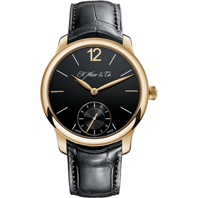 H. Moser & Cie Endeavour Small Seconds, Rose Gold, Black Dial 1321-0101