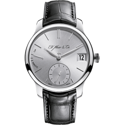 H. Moser & Cie Endeavour Perpetual Calendar, White Gold, Argenté Dial 1341-0204