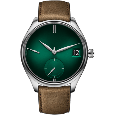H. Moser & Cie Endeavour Perpetual Calendar White Gold / Cosmic Green Purity 1800-0202