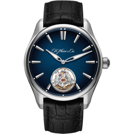 H. Moser & Cie Pioneer Tourbilon Red Gold / Midnight Blue 3804-1201