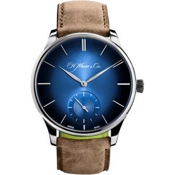 H. Moser & Cie Venturer Small Seconds XL Funky Blue, White Gold 2327-0203