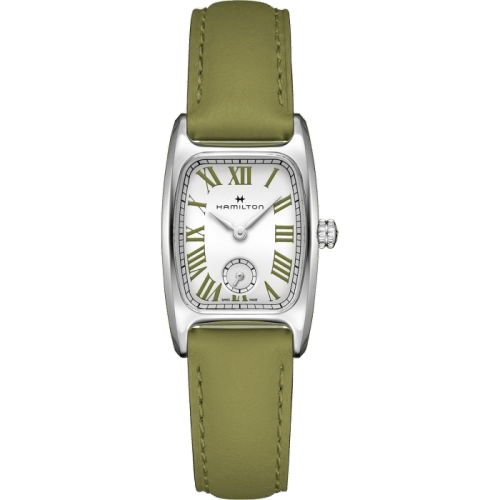 Boulton Quartz Small Second Medium Stainless Steel / Macaron - Pistacchio