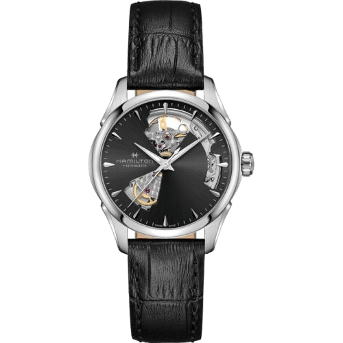 Jazzmaster Open Heart 36 Stainless Steel / Black