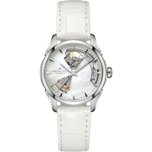 Jazzmaster Open Heart 36 Stainless Steel / MOP