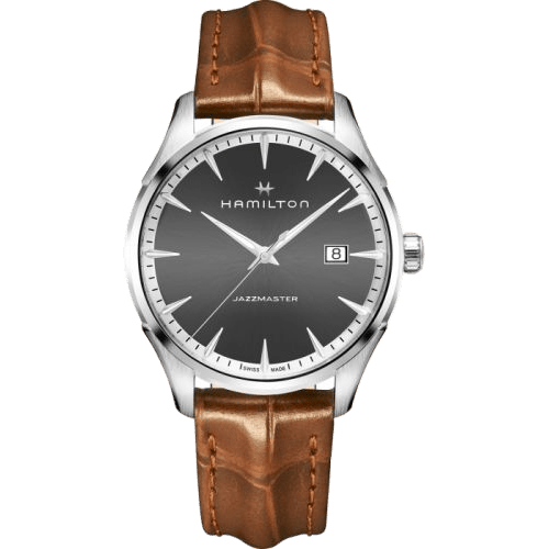 Jazzmaster Quartz 40 Stainless Steel / Grey