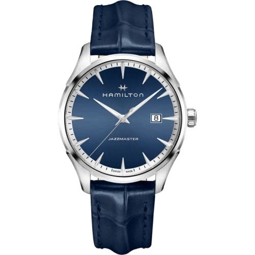 Jazzmaster Quartz Stainless Steel / Blue