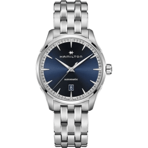 Jazzmaster Auto 40 Stainless Steel / Blue / Bracelet