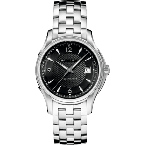 Jazzmaster Viewmatic Auto 40 Stainless Steel / Black / Bracelet