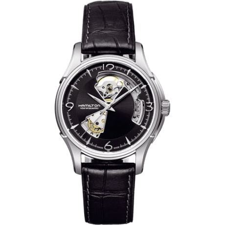 Hamilton Jazzmaster Open Heart 40mm Black Dial H32565735