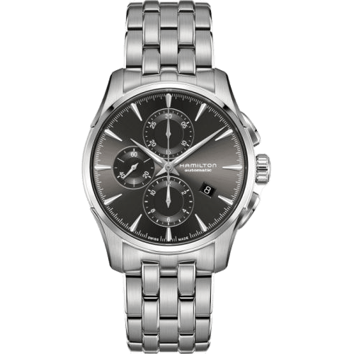 Jazzmaster Auto Chrono 42 Stainless Steel / Grey / Bracelet