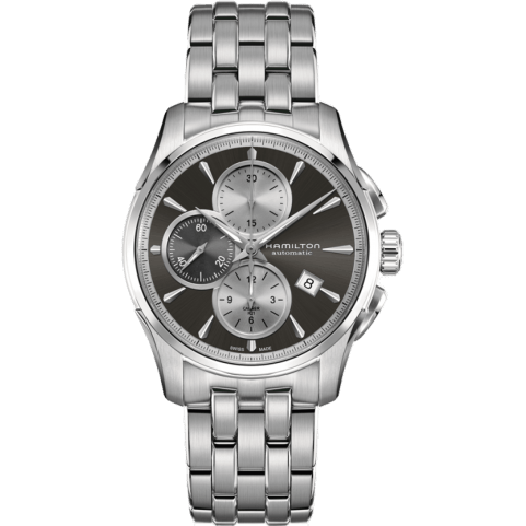 Jazzmaster Auto Chrono 42 Stainless Steel / Grey / Bracelet