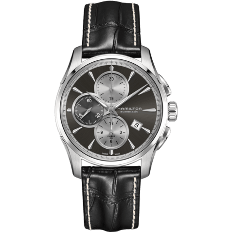 Jazzmaster Auto Chrono 42 Stainless Steel / Grey
