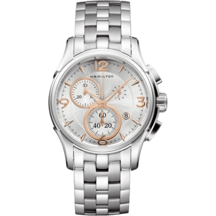 Jazzmaster Chrono Quartz 42 Stainless Steel / Silver / Bracelet
