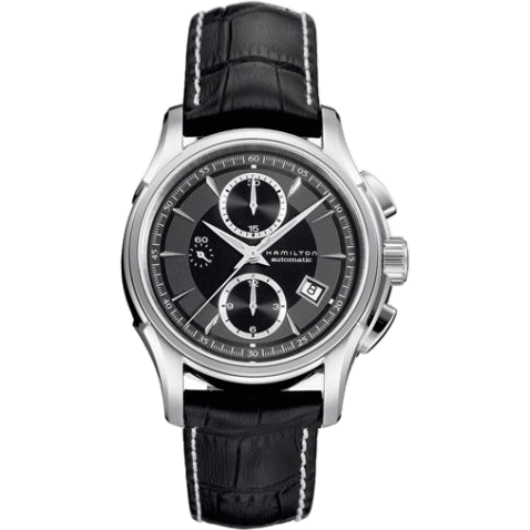 Jazzmaster Automatic Chronograph 42mm Black Dial
