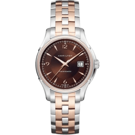 Hamilton Jazzmaster Viewmatic 40mm Brown Dial Two Tone H32655195
