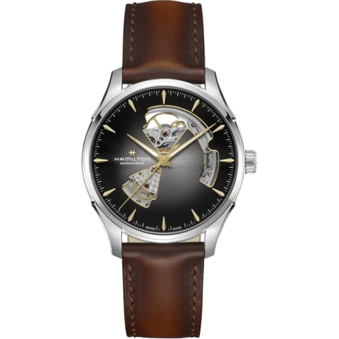 Hamilton Jazzmaster Open Heart 40 Stainless Steel / Grey Gradient H32675581