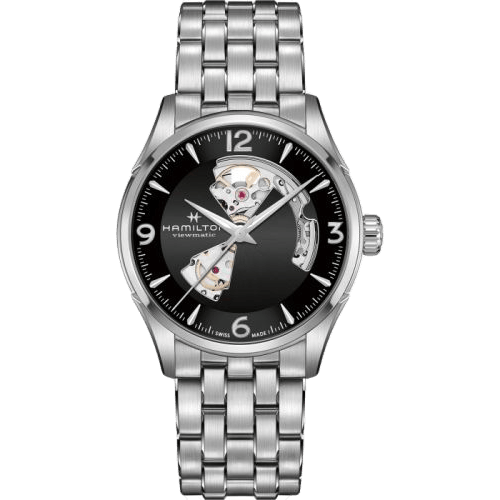Hamilton Jazzmaster Open Heart 42 Stainless Steel / Black / Bracelet H32705131
